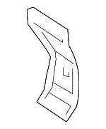 557530C010 - Body: Cowl Top Panel Bracket for Toyota: Sequoia, Tundra Image