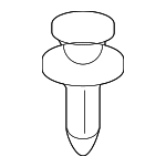 9046710206 - Body: Cowl Grille Clip for Toyota Image