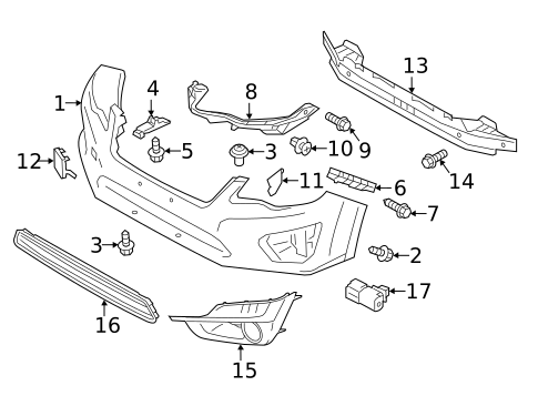Automatic Temperature Controls for 2015 Subaru Impreza #1