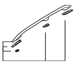 91151FL050 - : Roof Rack for Subaru: Crosstrek Image