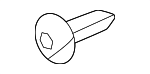 986162 - Body: Glove Box Frame Screw for Volvo Image