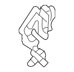 11549361 - Body: Rear Pillar Trim Fastener for GM Image