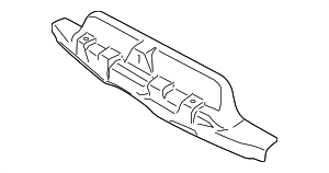 98150547500 - Body: Bumper Cover Heat Shield for Porsche Image