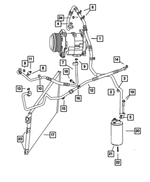 5019242AA - Air Conditioners and Heaters: A/c Charge Valve Cap for Mopar Image