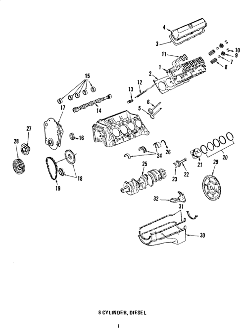 Oil Pan for 1985 Chevrolet Impala #0