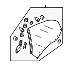 833011GR0A - : Quarter Glass for Nissan: Murano Image