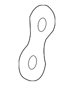 803905L300 - Body: Quarter Panel Glass Gasket for Nissan: Murano Image