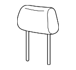 1C0881901BF42T - Body: Headrest for Volkswagen: Beetle Image