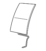 1C0963557E - Body: Seat Back Heater for Volkswagen: Beetle Image