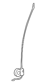 1C0881271A - Body: Cable for Volkswagen: Beetle Image