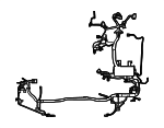 AN7Z14290DC - Electrical: Engine Wiring Harness for Ford Image