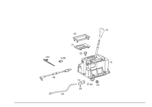 Touch Shifting Autom. Five-Speed-Transmission 722.6 for 1999 Mercedes-Benz SLK 230 #0