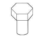 11127803813 - Engine: Heater Element Bolt for BMW: 335d, X5 Image