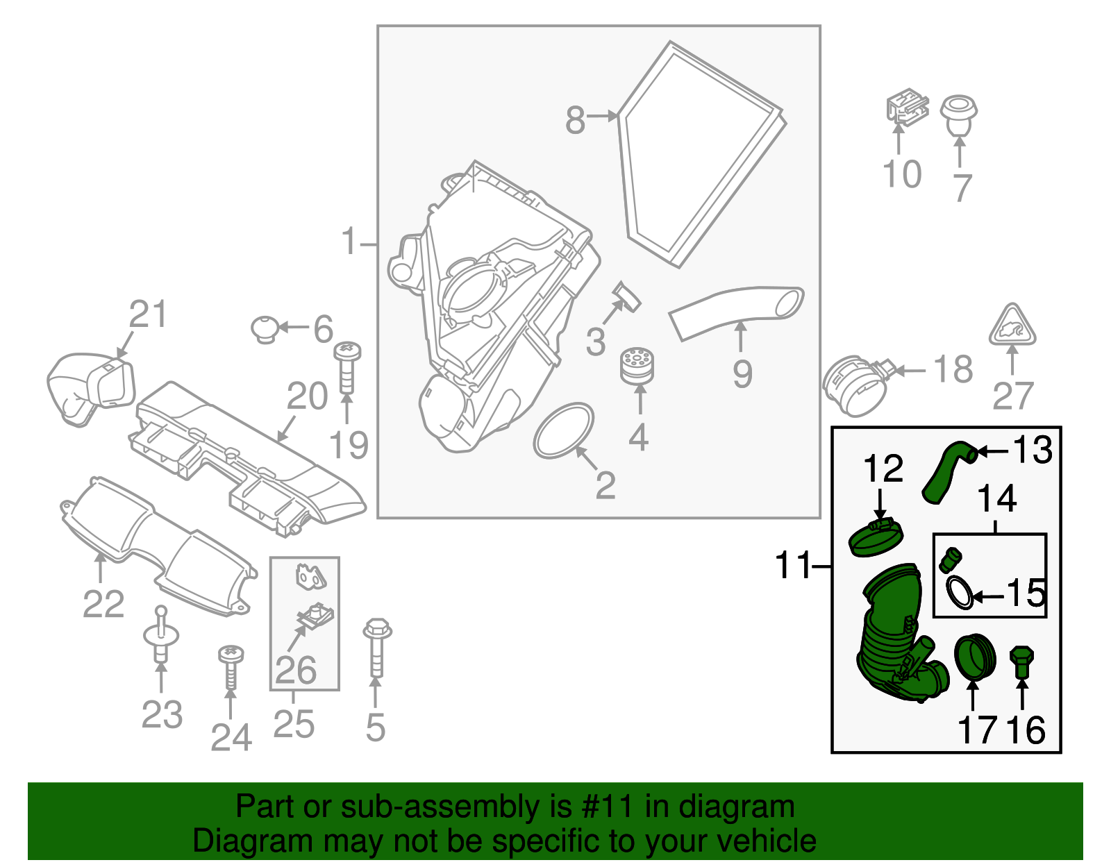 13717808156 - 2009-2011 BMW 335d Pipe Assembly (13-71-7-808