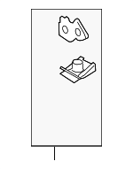13717807266 - Engine: Air Deflector Bracket for BMW: 335d, X5 Image