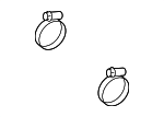 9046060006 - Engine: Connector Hose Clamp for Toyota Image
