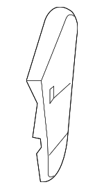 7FM21TX7AA - Body: Hinge Cover for Jeep: Gladiator, Wrangler Image