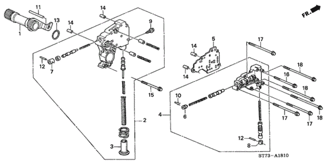 AT Regulator (2) for 2001 Acura Integra #0