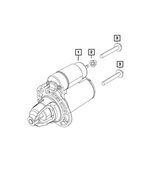 R6029852AA - Electrical: Engine Starter, Remanufactured for Mopar Image