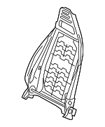 971898039 - Body: Seat Back Frame for Porsche: Panamera, Taycan Image
