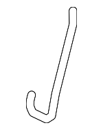 971881867 - Body: Air Hose for Porsche: Cayenne, Panamera Image