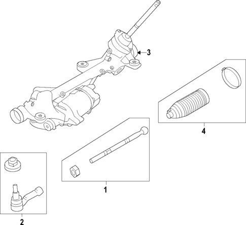 Steering Gear & Linkage for 2023 Land Rover Range Rover Evoque #4