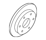 D32067S00CNW - Brakes: Value Advantageâ„¢ ROTOR-DISC BRAKE,REAR for INFINITI: QX56 Image