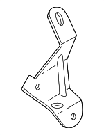 65758368269 - Electrical: Horn Bracket for BMW: 525i, 528i, 530i, 540i, M5 Image