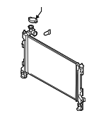 25310E6100 - : Radiator for Kia Image