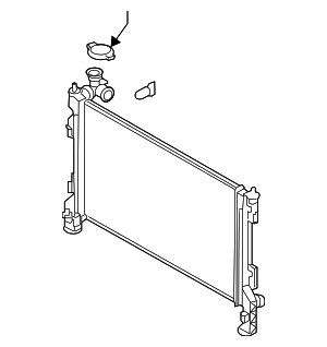 25310E6100 - : Radiator for Kia: Optima Image