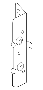 96175D3000 - : Receiver Mount Bracket for Hyundai: Tucson Image