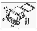96160D31004X - : Receiver for Hyundai: Tucson Image