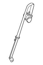 7331060190C1 - : Center Seat Belt for Lexus: LX600, LX700h Image