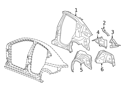 Inner Structure for 2015 Dodge Dart #0