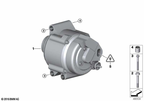 Alternator for 2003 Mini Cooper S #0