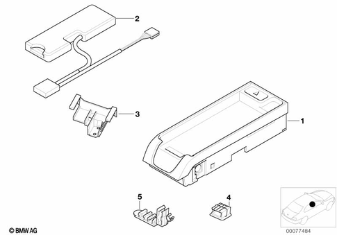 Mobile Telephone for 2005 BMW X5 3.0i #2