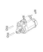 R6029615AD - Electrical: Engine Starter, Remanufactured for Mopar Image