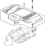 32120P5GA00 - : Cover Assembly for Acura Image