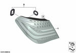 63217225239 - : Seals, Tail Light, Sidewall for BMW Image