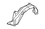 868100W200 - Body: Fender Liner for Hyundai Image