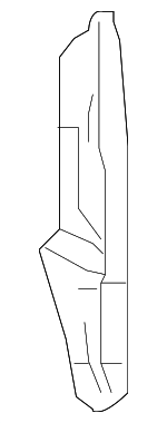 841412B000 - Body: Rear Insulator for Hyundai Image