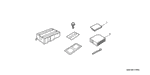 8A261B110081 - Accessory Components: OWNER'S MANUAL, CD CHANGER for Honda Image