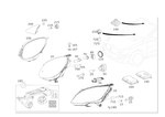 251820256164 - : Lamp Unit for Mercedes-Benz Image
