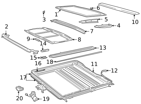 Sunroof for 2000 Volvo S70 #0