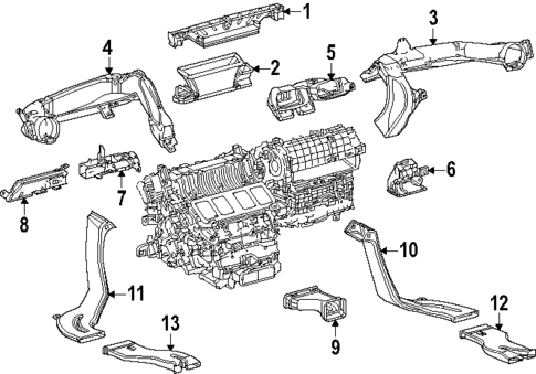 Ducts for 2025 Toyota Land Cruiser #0