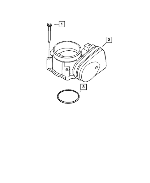 Throttle Body for 2010 Dodge Ram 2500 #0