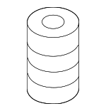 17117545864 - Cooling System: Radiator Upper Bracket for BMW: 525i, 525xi, 528i, 528i xDrive, 528xi, 530i, 530xi, 535i, 535i xDrive, 535xi, 550i, M5 Image