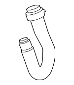 LC3Z18N345B - Cooling System: Water Hose for Ford Image