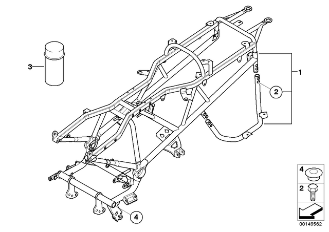 46517667334 - : Cover for BMW-Motorrad Image