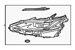8118533L80 - : 2022-2024 Lexus - Composite Headlamp for Lexus: ES250, ES300h, ES350 Image